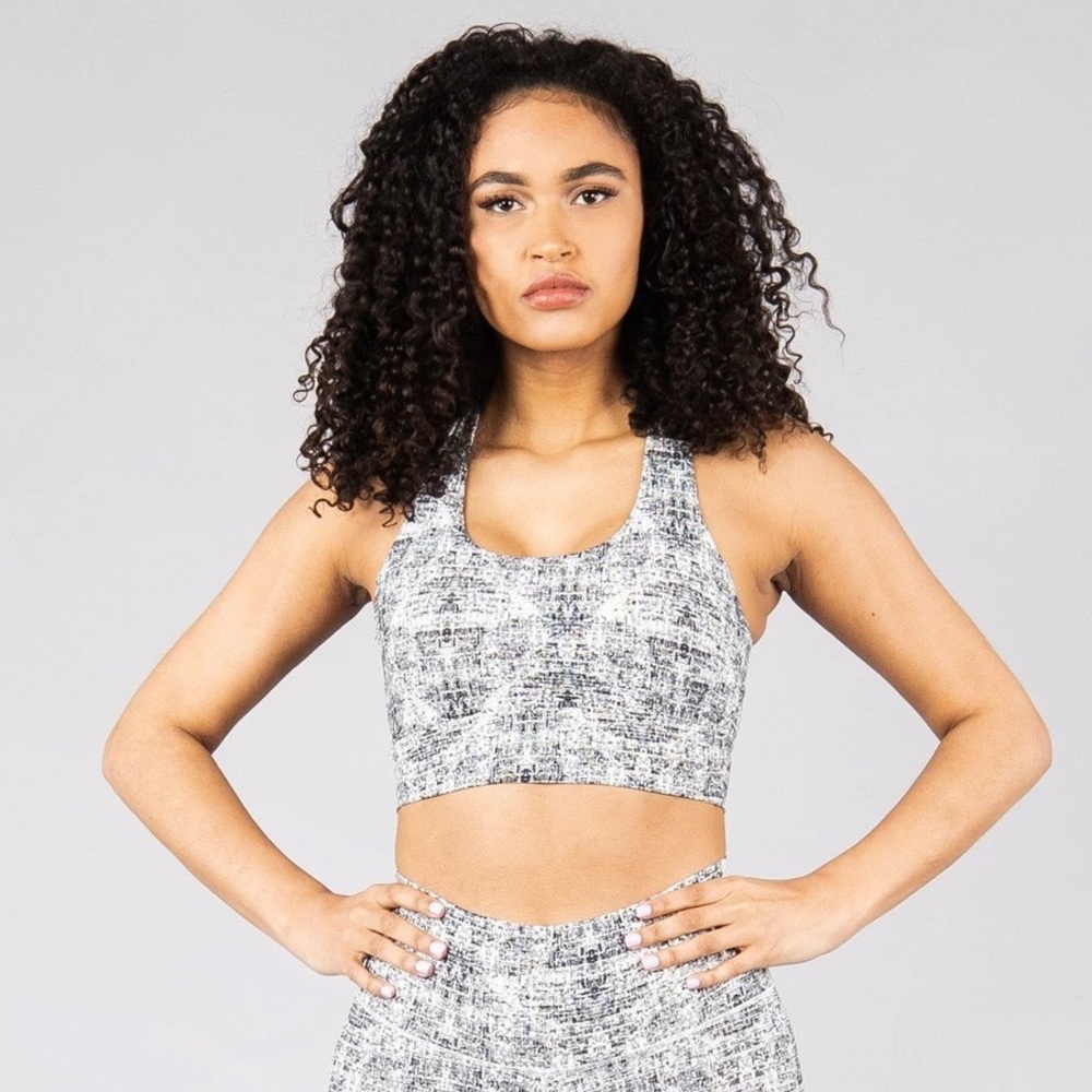 Buffbunny Rosa Bra - Hustler Print Sports Bra